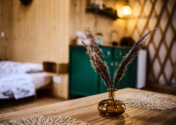 Dolina Jurt Glamping Gizycko Luxusní stan Sulimy (Gizycko)